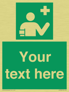 Custom Safe Condition First aid responder